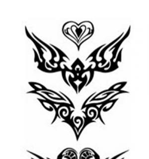Tatouage temporaire cobra et tribal