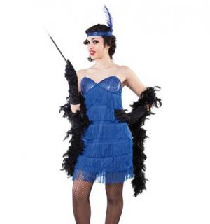 Robe Charleston bleue taille M/L