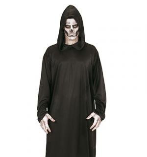Tunique noire avec capuche taille XL