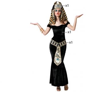 Egyptienne noire et or taille M/L