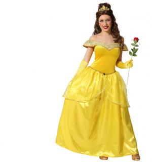 Princesse jaune de contes taille XL