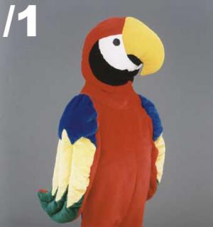 Mascottes : volatiles (24 au choix)
