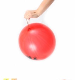 5 Ballons punch ball