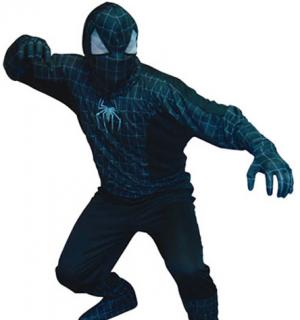 Homme araignée noir
