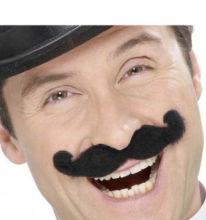 Moustaches noire Music Hall