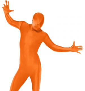 Seconde peau morphsuit orange taille L