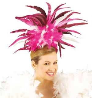 Serre tête plumes Copacabana