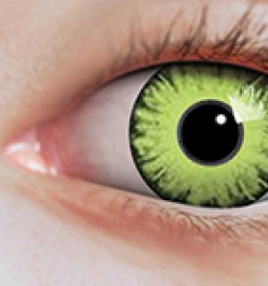 Paire de lentilles cosmétiques HULK 3 mois