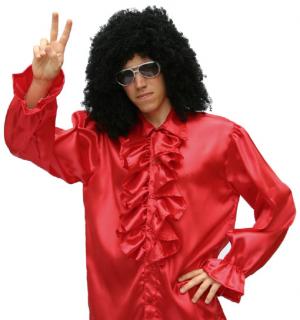 Chemise disco rouge taille M