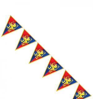 Guirlande fanions médiévale 