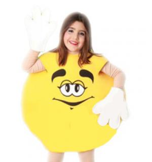 Bonbon jaune enfant M Ms