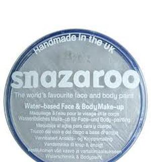 Boite maquillage métal snazaroo argent