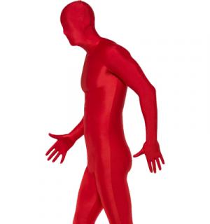 Seconde peau morphsuit rouge taille XL