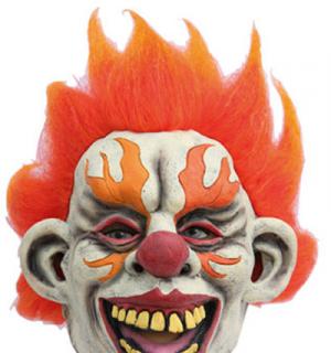 Masque souple Clown diabolique
