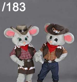 Mascottes : Souris (13 au choix)
