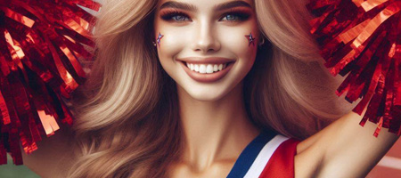 Pompoms de pompom girl